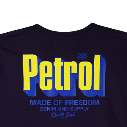 Petrol Mens Basic Tees Slim Fit 177940-U (Navy)