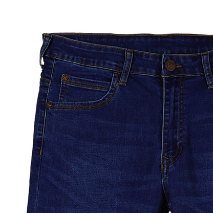 Stylistic Mr. Lee Men's Basic Denim Pants Super Skinny Mid Waist 178311-U (Medium Shade)