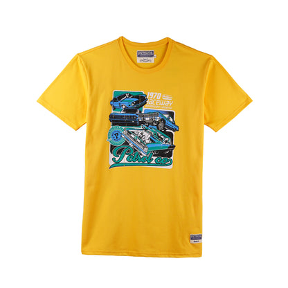 Petrol Mens Basic Tees Slim Fit 176909-U (Yellow)