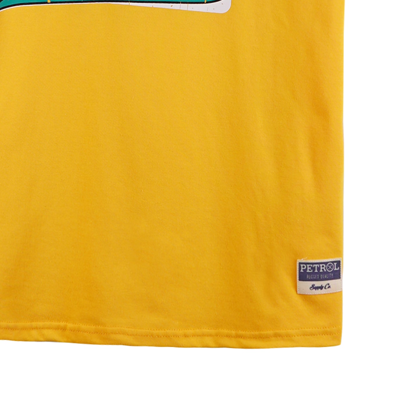 Petrol Mens Basic Tees Slim Fit 176909-U (Yellow)