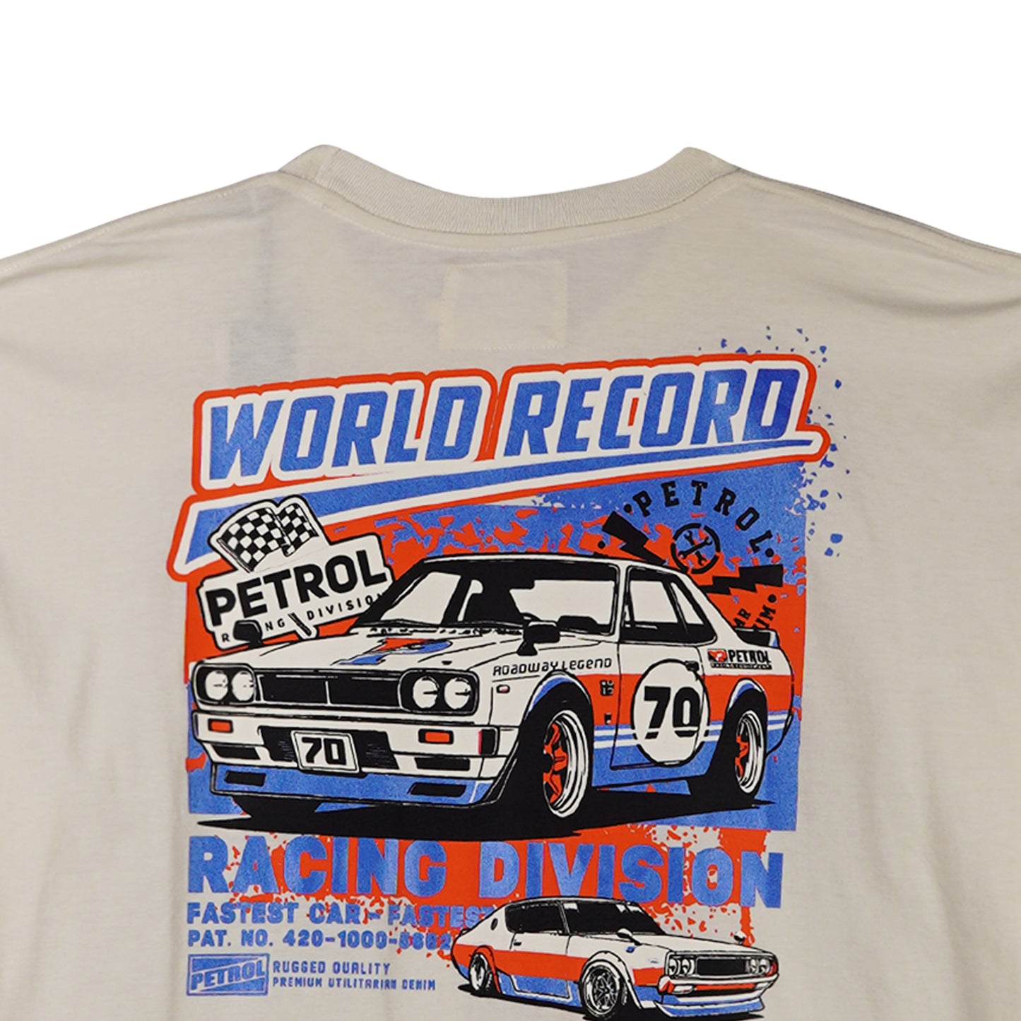 Petrol Mens Basic Tees Oversized Fitting 175936-U (Beige)