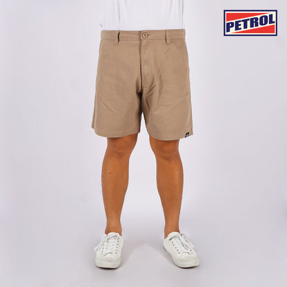 Petrol Men's Basic Non-Denim Tapered Short Mid-Rise 176729 (Sand)