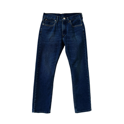 Stylistic Mr. Lee Men's Basic Denim Pants Slim Straight Mid Waist 175942 (Medium Shade)