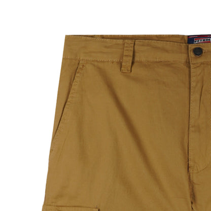 Petrol Men's Basic Non-Denim Cargo Pants Mid-Rise Fitting 175566 (Dark Khaki)