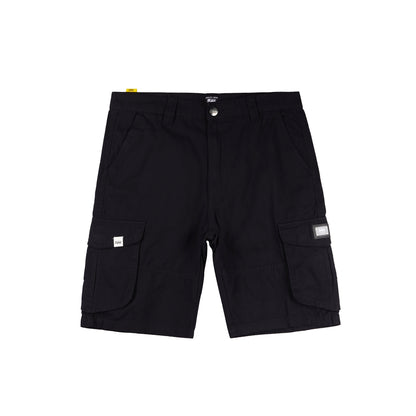 Stylistic Mr. Lee Men's Basic Non-Denim Cargo Short Mid Waist 174606 (Black)