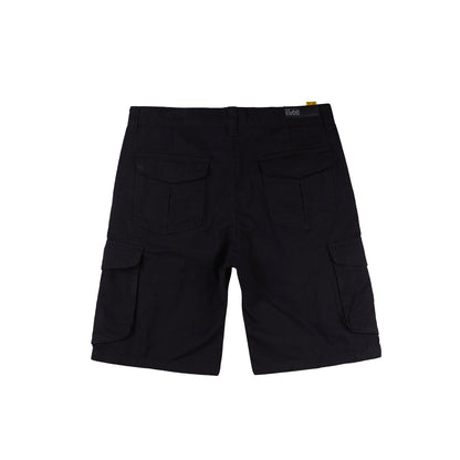Stylistic Mr. Lee Men's Basic Non-Denim Cargo Short Mid Waist 174606 (Black)