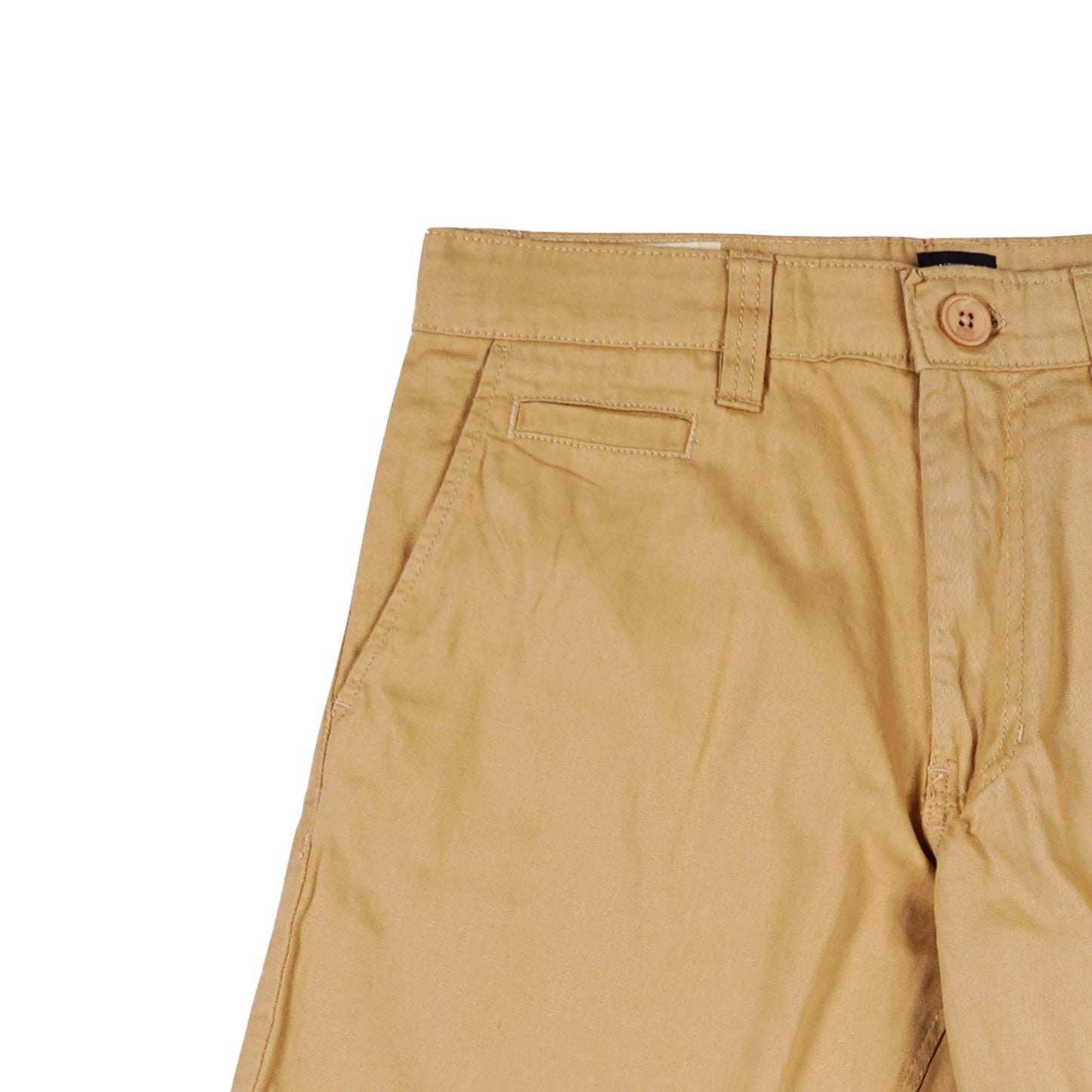 Stylistic Mr. Lee Men's Basic Non-Denim Tapered Short Mid Waist 176668 (Khaki)
