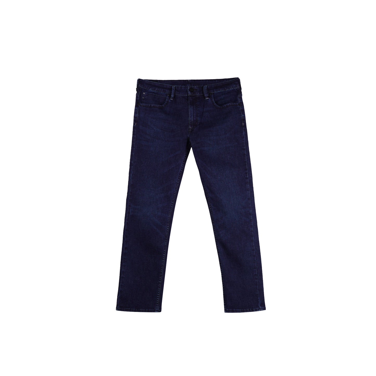 Stylistic Mr. Lee Men's Basic Denim Pants Skinny Mid Waist 179602 (Dark Shade)