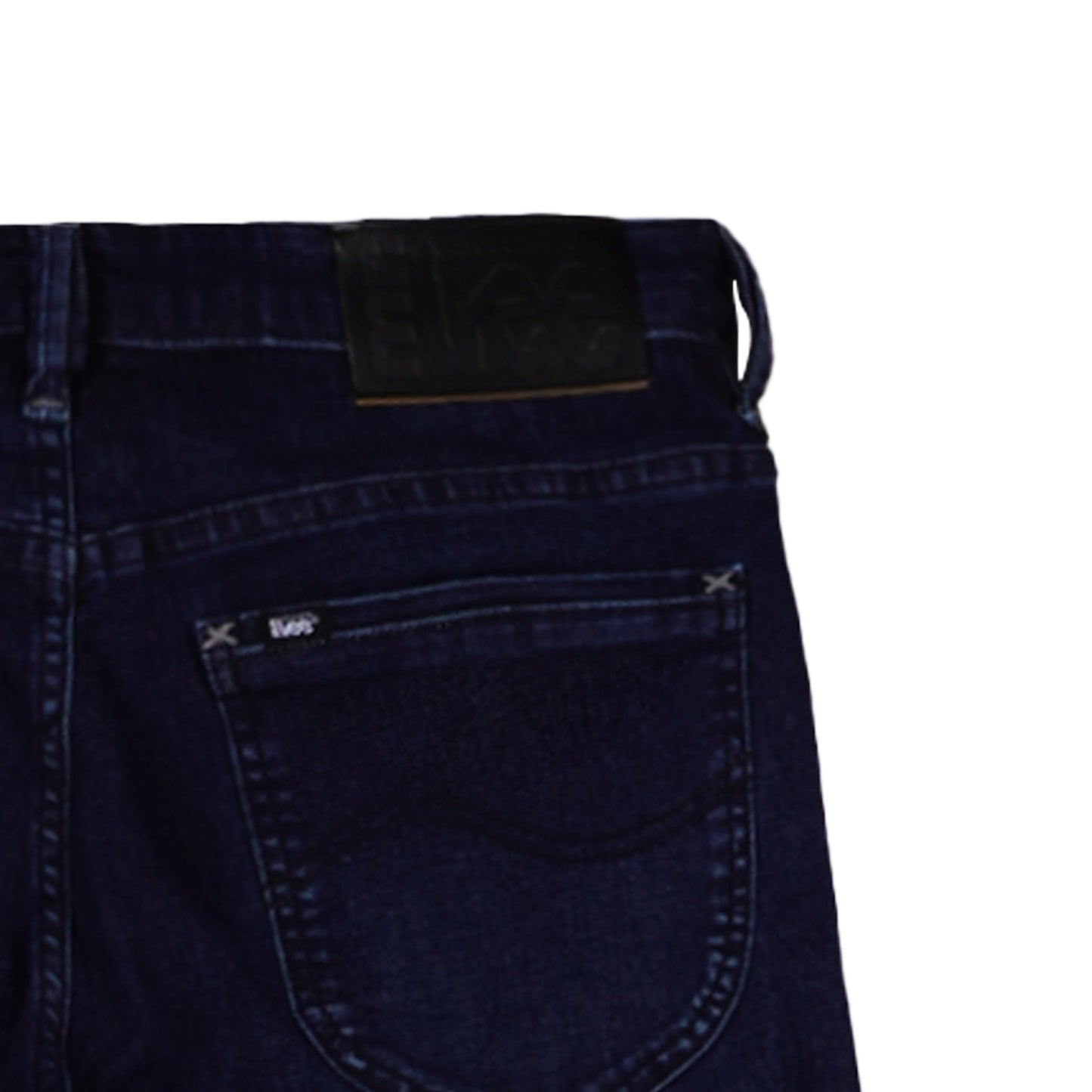 Stylistic Mr. Lee Men's Basic Denim Pants Skinny Mid Waist 179602 (Dark Shade)
