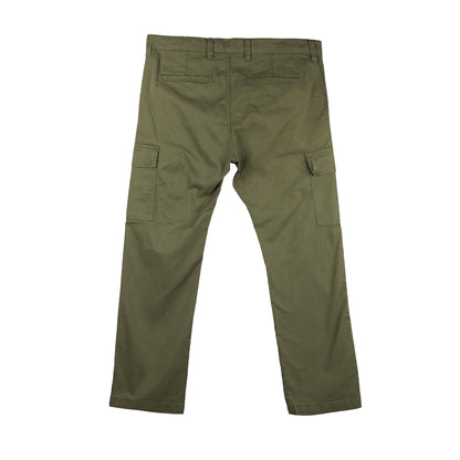 Petrol Men's Basic Non-Denim Cargo Pants Mid-Rise Fitting 175588 (Olive)