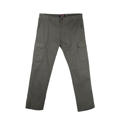 Petrol Men's Basic Non-Denim Cargo Pants Mid-Rise Fitting 175577 (Light Gray)