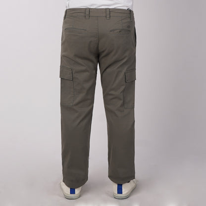 Petrol Men's Basic Non-Denim Cargo Pants Mid-Rise Fitting 175577 (Light Gray)