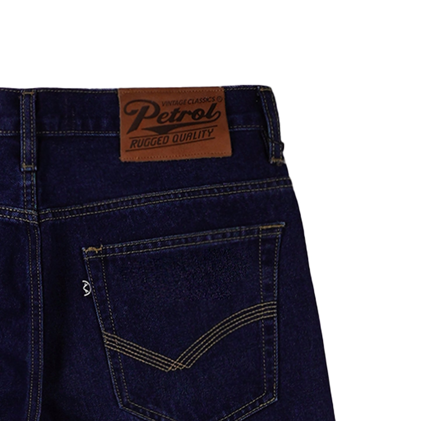 Petrol Men's Basic Denim Pants Regular Fitting Mid-Rise 182132 (Dark Shade)