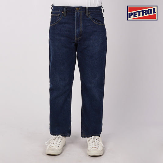 Petrol Men's Basic Denim Pants Regular Fitting Mid-Rise 182132 (Dark Shade)