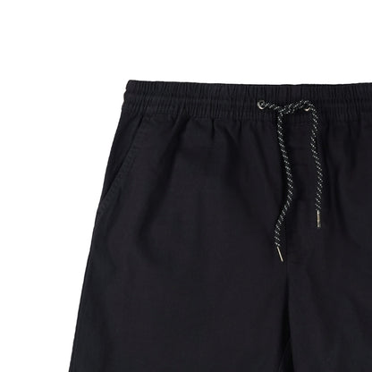RRJ Men's Basic Non-Denim Jogger Pants  Mid-Rise 175678 (Black)