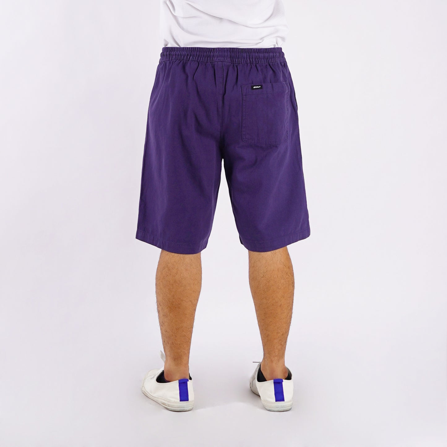 RRJ Men's Basic Non-Denim Jogger Pants  Mid-Rise 175678 (Blue)
