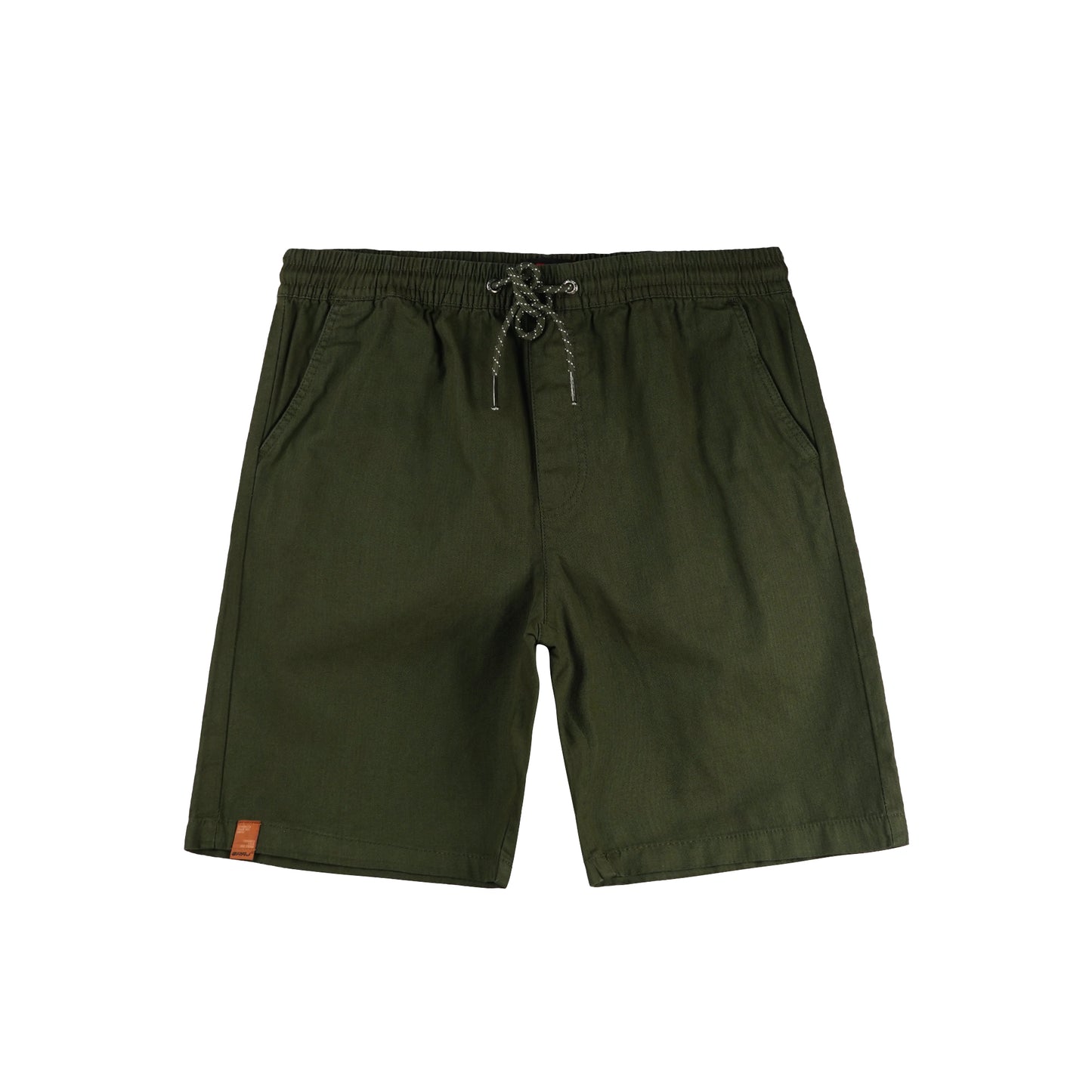 RRJ Men's Basic Non-Denim Jogger Pants  Mid-Rise 175678 (Fatigue)