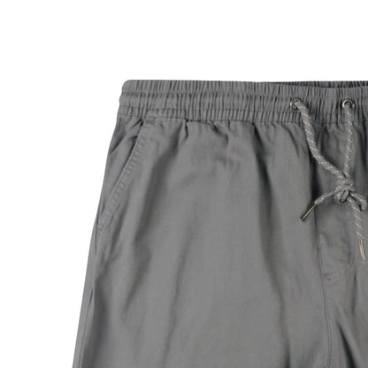 RRJ Men's Basic Non-Denim Jogger Pants  Mid-Rise 175678 (Gray)