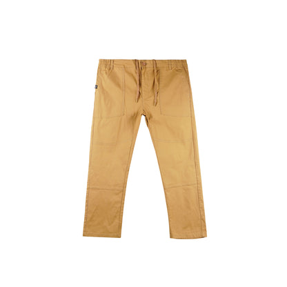RRJ Men's Basic Non-Denim Chino Pants 182977 (Beige)