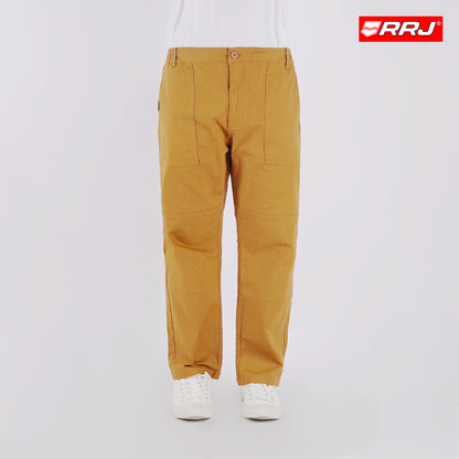 RRJ Men's Basic Non-Denim Chino Pants 182977 (Mocha)