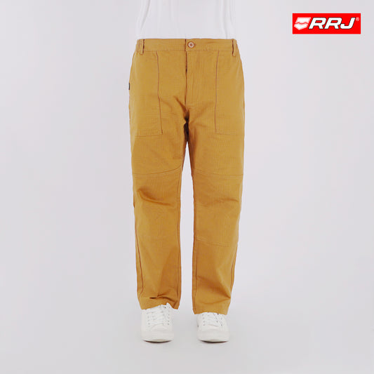 RRJ Men's Basic Non-Denim Chino Pants 182977 (Mocha)