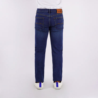 RRJ Men's Basic Denim Pants Superskinny Fitting Mid-Rise 178301-U (Medium Shade)