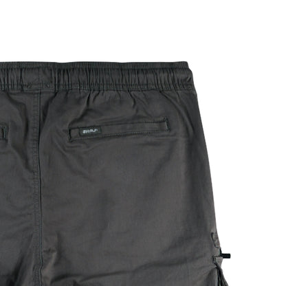 RRJ Men's Basic Non-Denim Cargo Pants Mid-Rise Fitting 177227 ( Dark Gray)