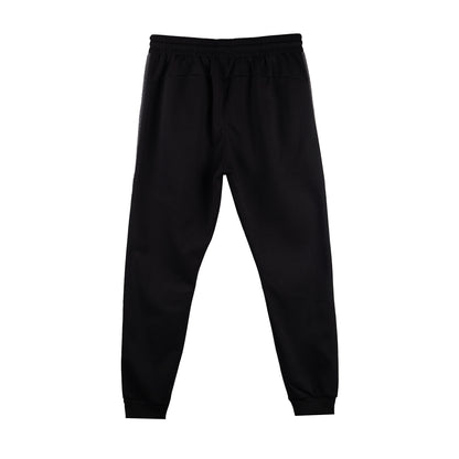 RRJ Men's Basic Non-Denim Jogger Pants  Mid-Rise 1717707 (Black)