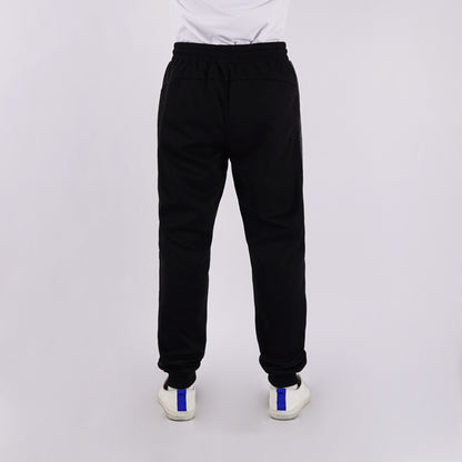 RRJ Men's Basic Non-Denim Jogger Pants  Mid-Rise 1717707 (Black)