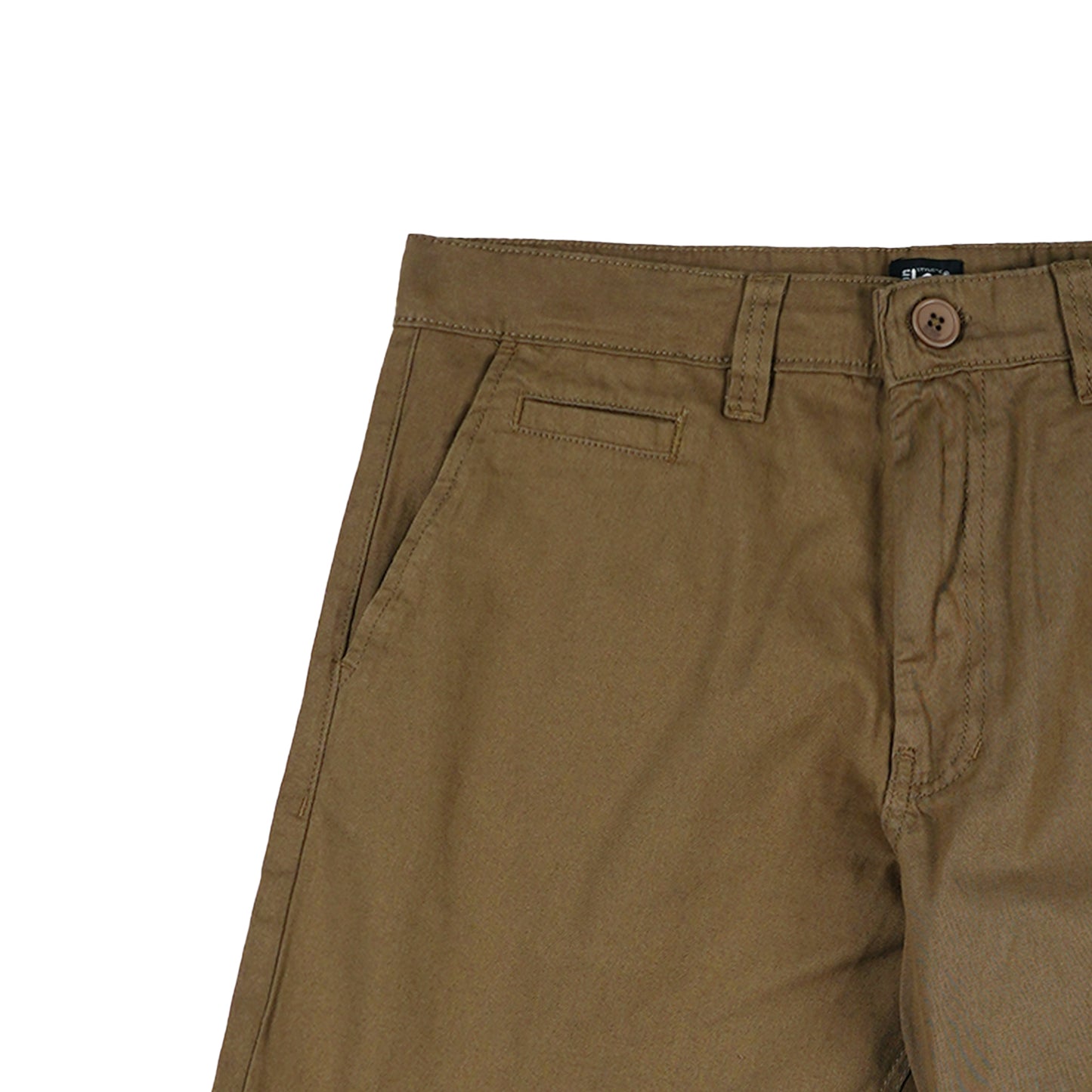 Stylistic Mr. Lee Men's Basic Non-Denim Tapered Short Mid Waist 178728 (Moss)
