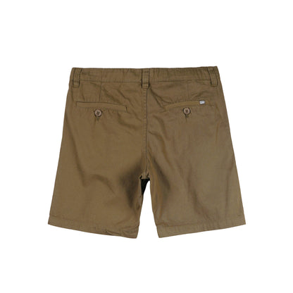 Stylistic Mr. Lee Men's Basic Non-Denim Tapered Short Mid Waist 178728 (Moss)