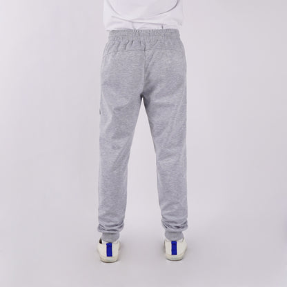 RRJ Men's Basic Non-Denim Jogger Pants Mid-Rise 171707 (Light Gray)