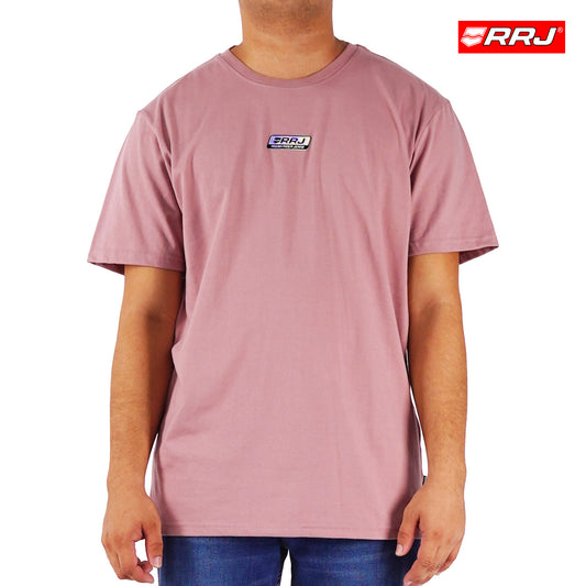 RRJ Men's Basic Tees Semibody Fitting 175150-U (Wood Rose)