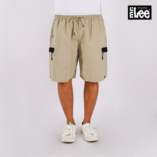 Stylistic Mr. Lee Men's Basic Non-Denim Cargo Short Mid Waist 180422 (Khaki)