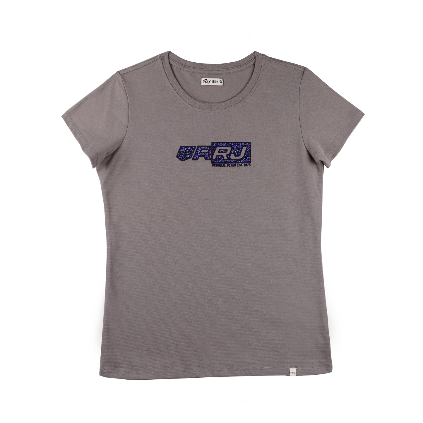RRJ Ladies Basic Tees Regular Fitting 129372 (Gray)