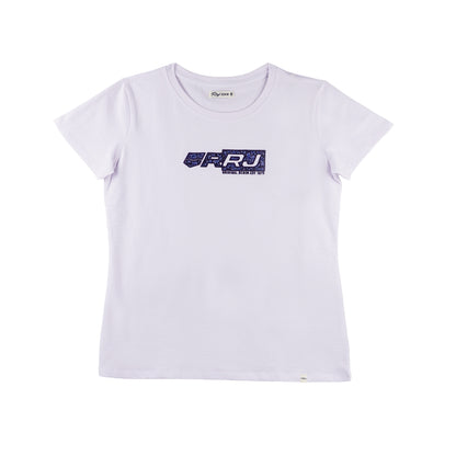 RRJ Ladies Basic Tees Regular Fitting 129372 (White)