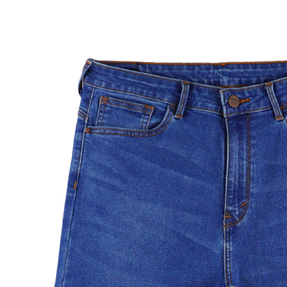 RRJ Ladies Basic Denim Mom Jeans 177239-U (Light Shade)