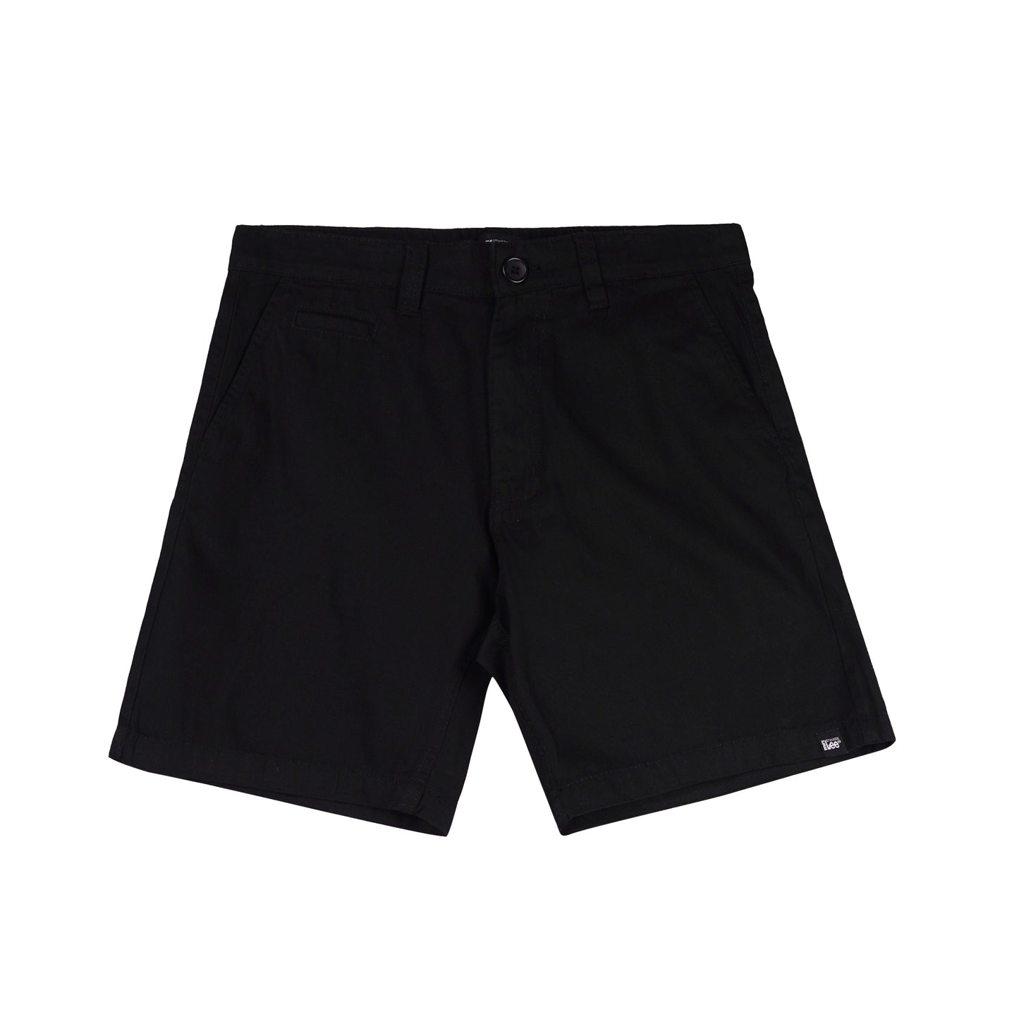 Stylistic Mr. Lee Men's Basic Non-Denim Tapered Short Mid Waist 176632 (Black)