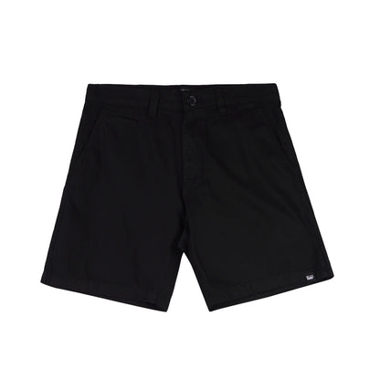 Stylistic Mr. Lee Men's Basic Non-Denim Tapered Short Mid Waist 176632 (Black)