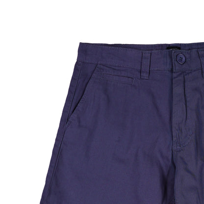 Stylistic Mr. Lee Men's Basic Non-Denim Tapered Short Mid Waist 176644 (Indigo)