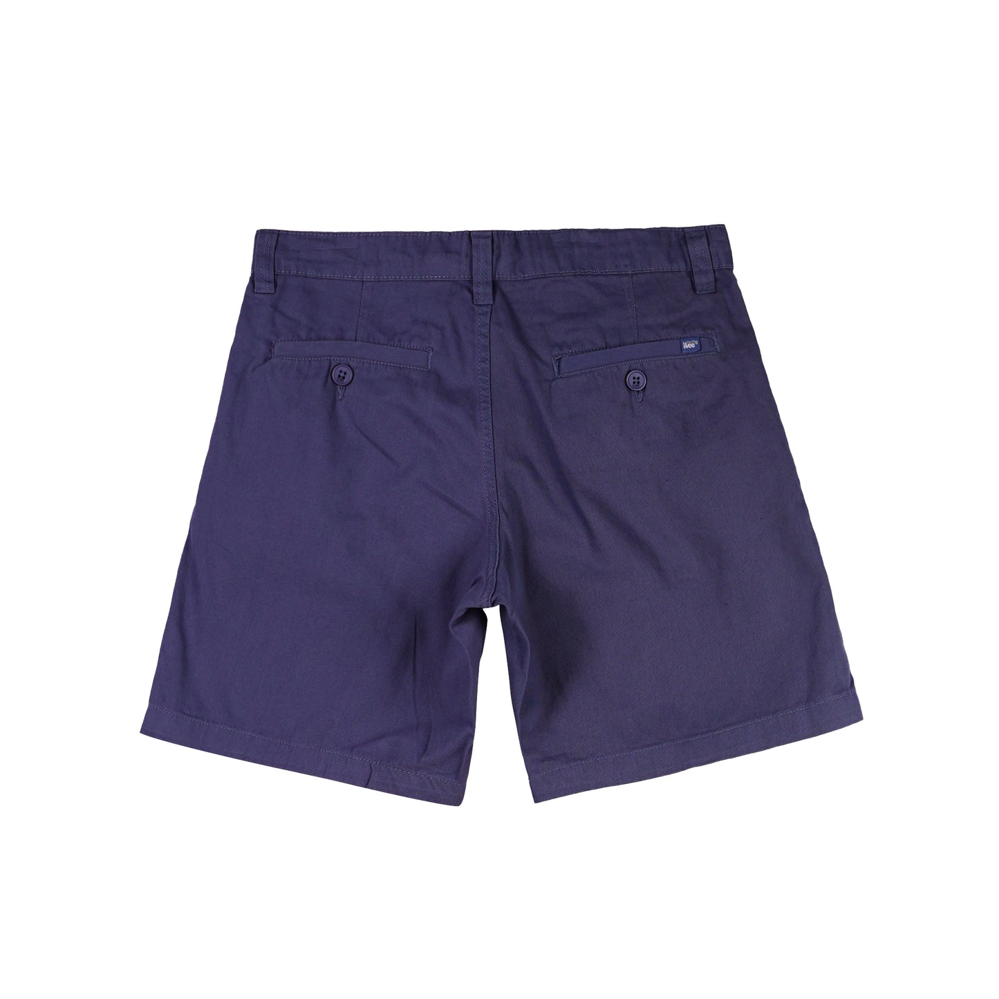 Stylistic Mr. Lee Men's Basic Non-Denim Tapered Short Mid Waist 176644 (Indigo)