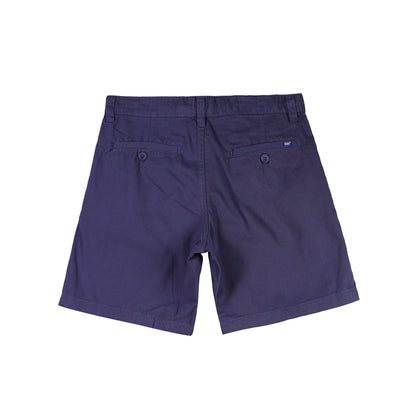 Stylistic Mr. Lee Men's Basic Non-Denim Tapered Short Mid Waist 176644 (Indigo)