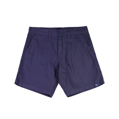Stylistic Mr. Lee Men's Basic Non-Denim Tapered Short Mid Waist 176644 (Indigo)