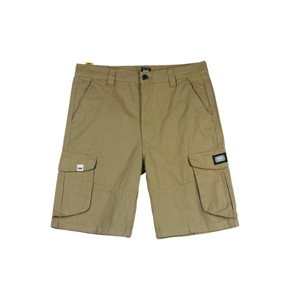 Stylistic Mr. Lee Men's Basic Non-Denim Cargo Short Mid Waist 174684 (Light Fatigue)
