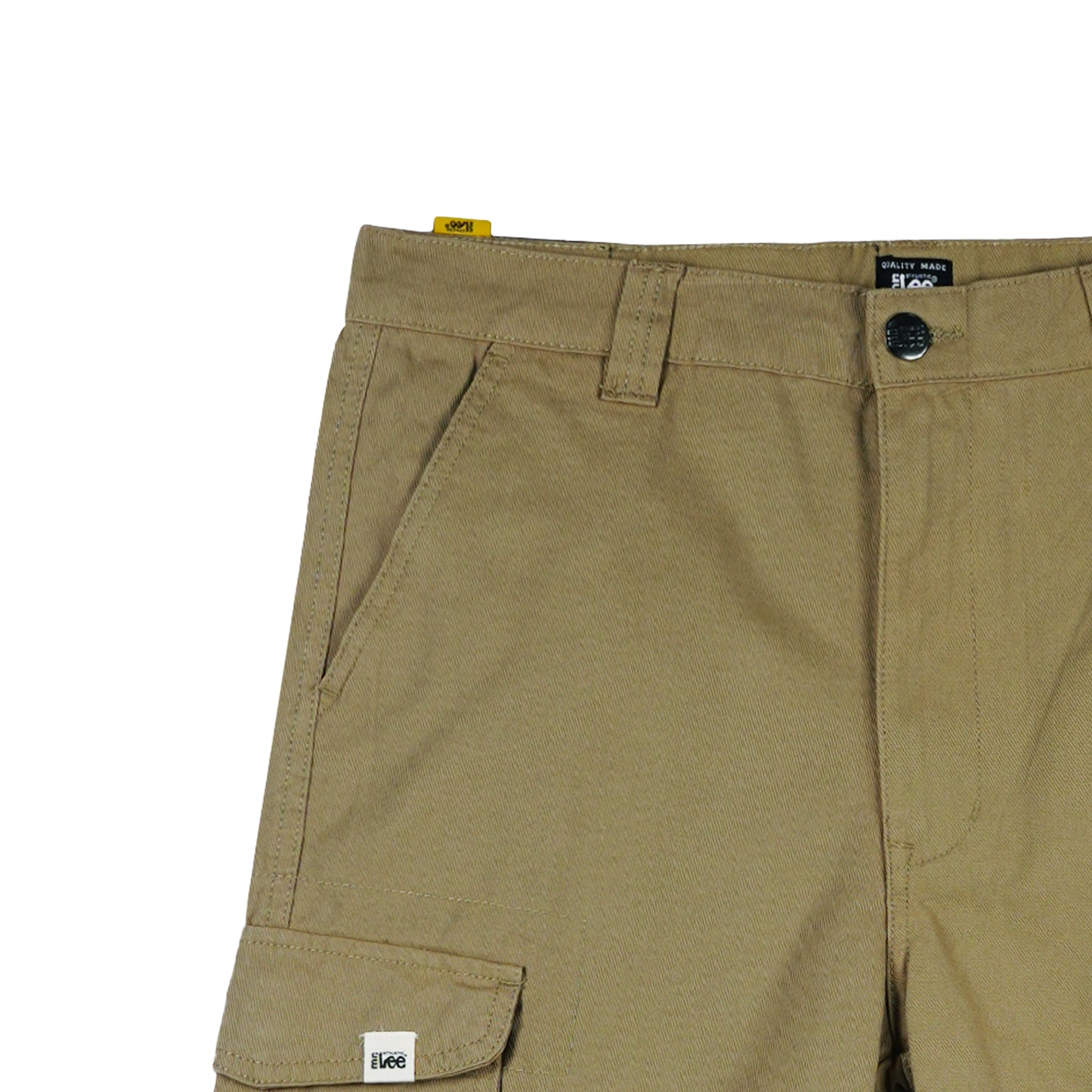 Stylistic Mr. Lee Men's Basic Non-Denim Cargo Short Mid Waist 174684 (Light Fatigue)