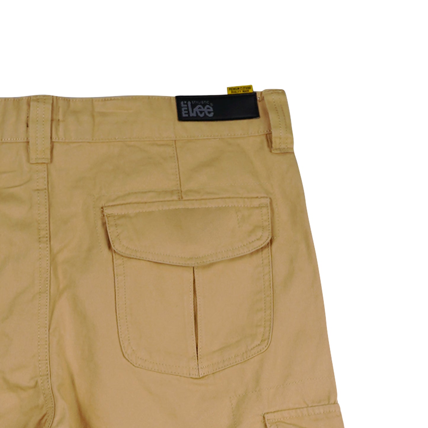 Stylistic Mr. Lee Men's Basic Non-Denim Cargo Short Mid Waist 174673 (Incense)