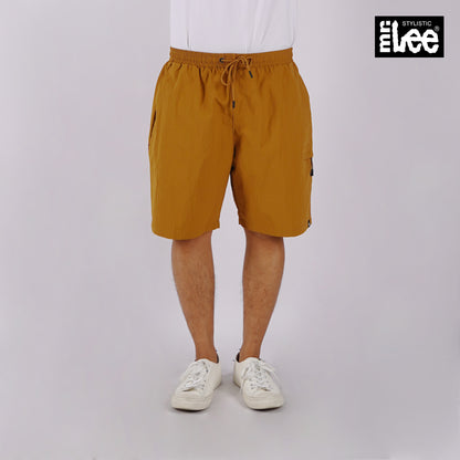 Stylistic Mr. Lee Men's Basic Non-Denim Cargo Short Mid Waist 180440 (Mustard)