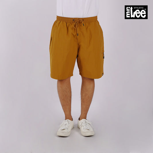 Stylistic Mr. Lee Men's Basic Non-Denim Cargo Short Mid Waist 180440 (Mustard)