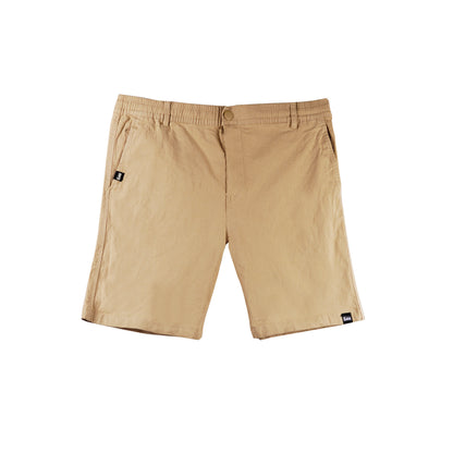 Stylistic Mr. Lee Men's Basic Non-Denim Hybrid Short Mid Waist 180166-U (Beige)