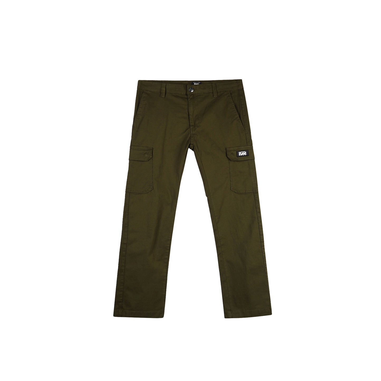 Stylistic Mr. Lee Men's Basic Non-Denim Cargo Pants Mid Waist 176789 (Fatigue)